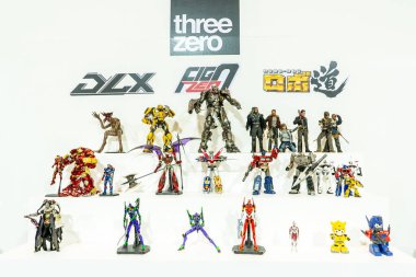 Bangkok, Tayland - 30 Nisan 2022 Tayland Oyuncak Fuarı 2022 CentralWorld, Bangkok, Tayland.