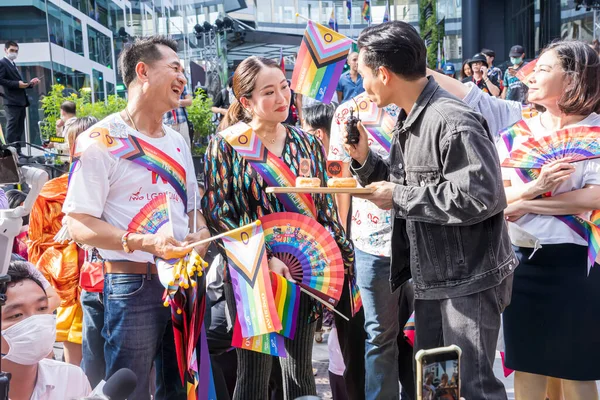 Bangkok Thailand Jun 2023 Siam Center World Freedom Pride 2023 — Stock Photo, Image