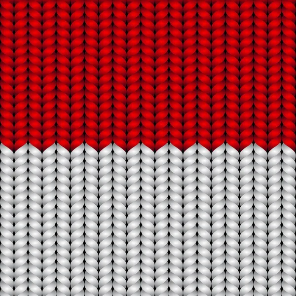 Прапор Індонезії Плетеному Ропі — стоковий вектор