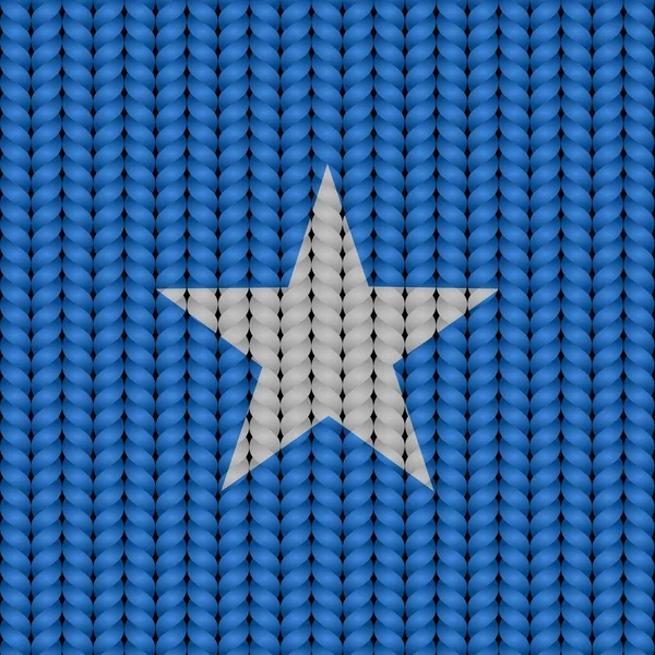 挂在辫子上的索马里国旗 — 图库矢量图片