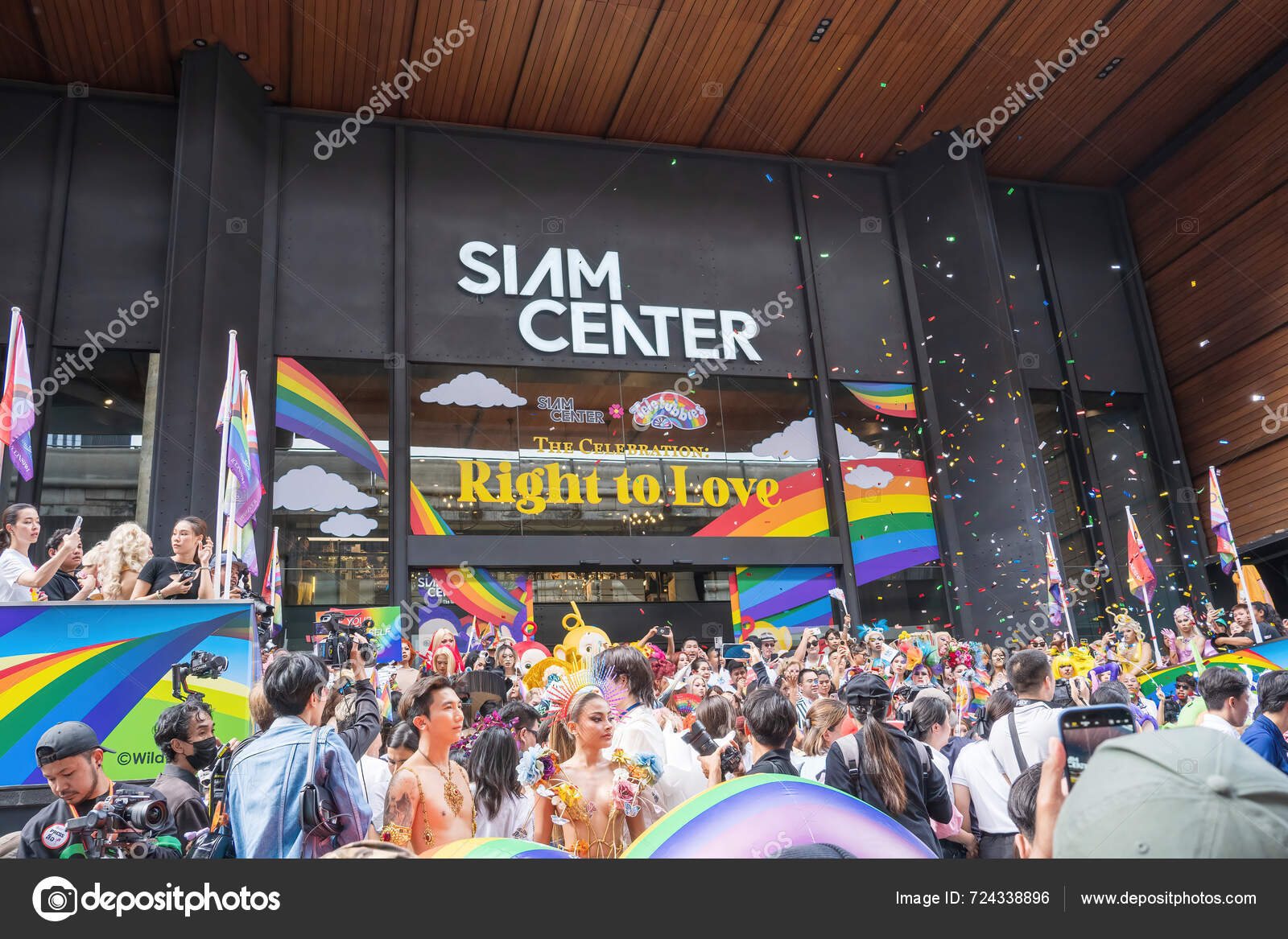 Bangkok Tailandia Jun 2024 Bangkok Pride Festival 2024 Acción Corta