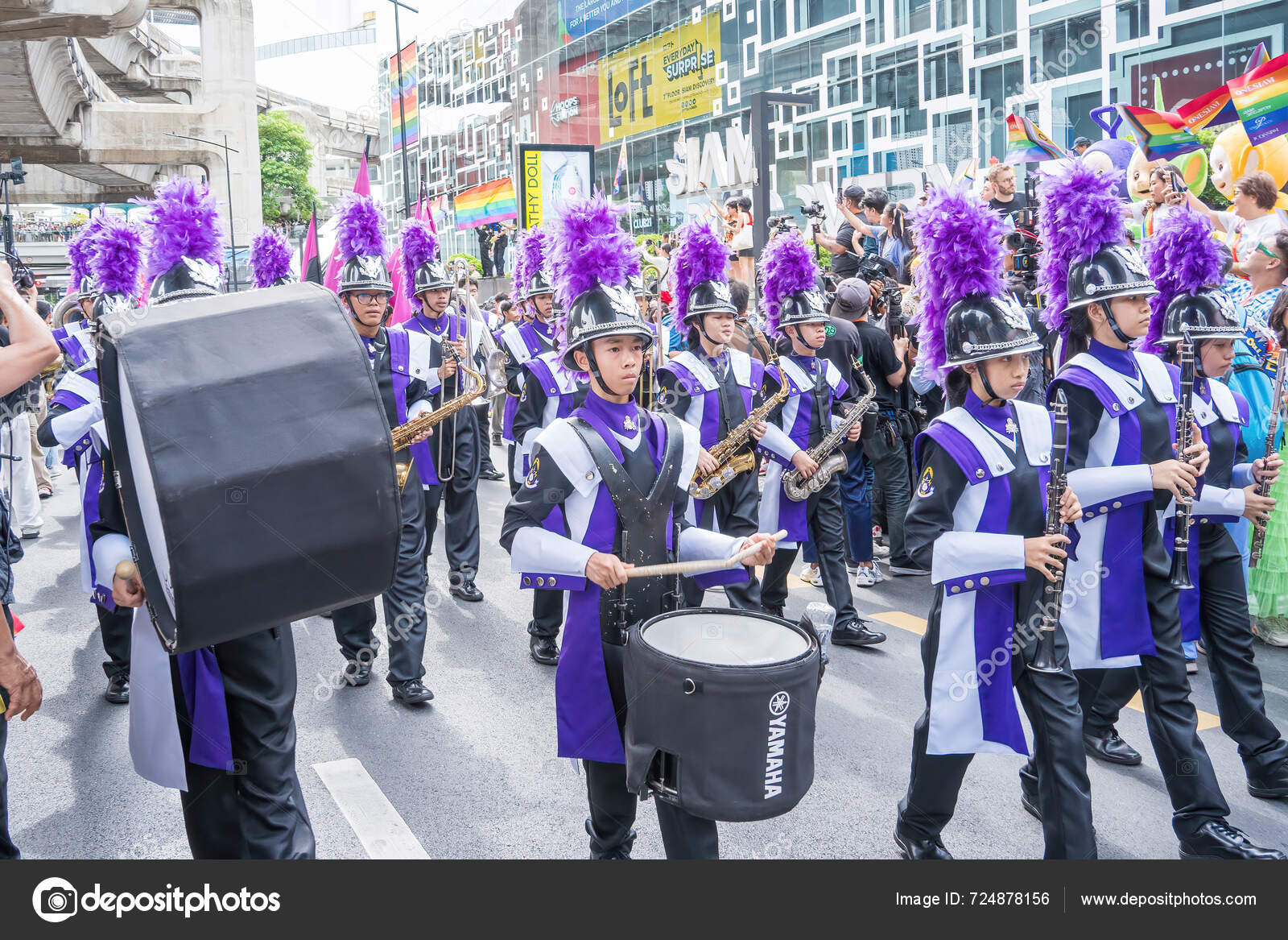 Bangkok Tailandia Jun 2024 Bangkok Pride Festival 2024 Acción Corta