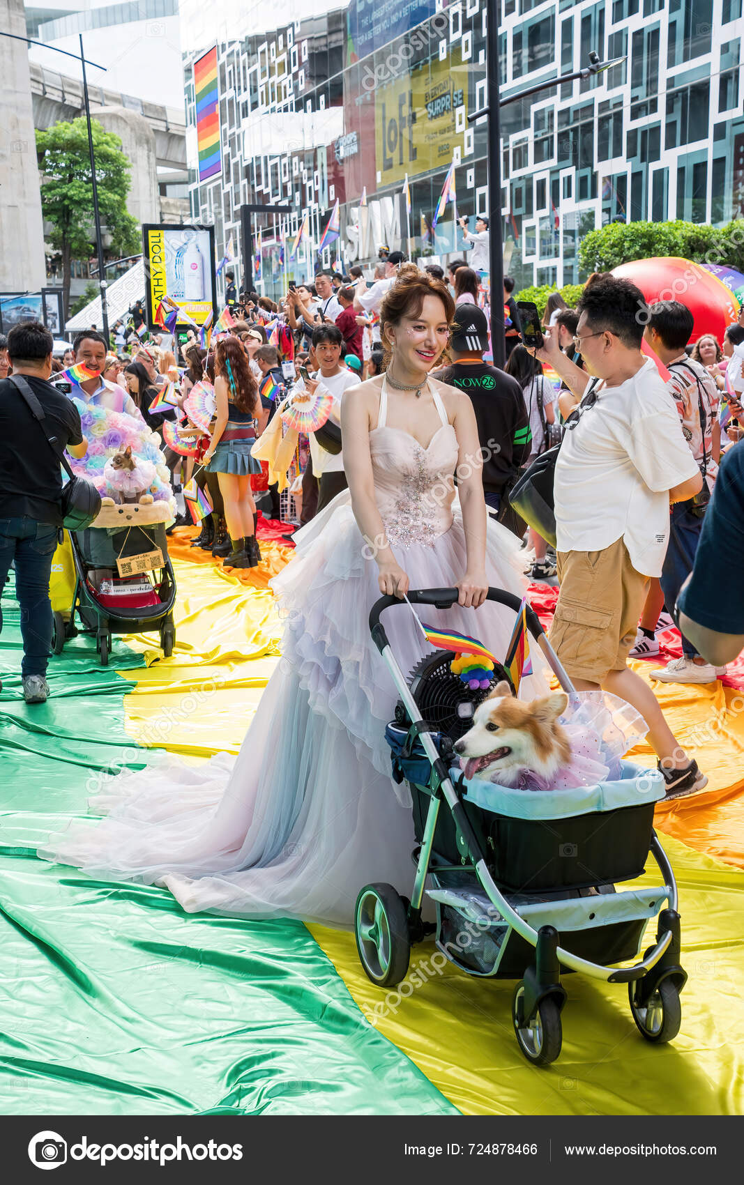 Bangkok Thaïlande Juin 2024 Bangkok Pride Festival 2024 L'action Courte