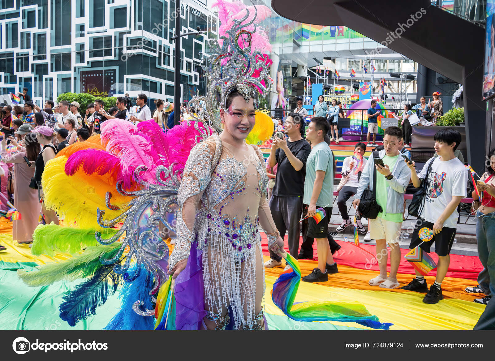 Bangkok Thaïlande Juin 2024 Bangkok Pride Festival 2024 L'action Courte