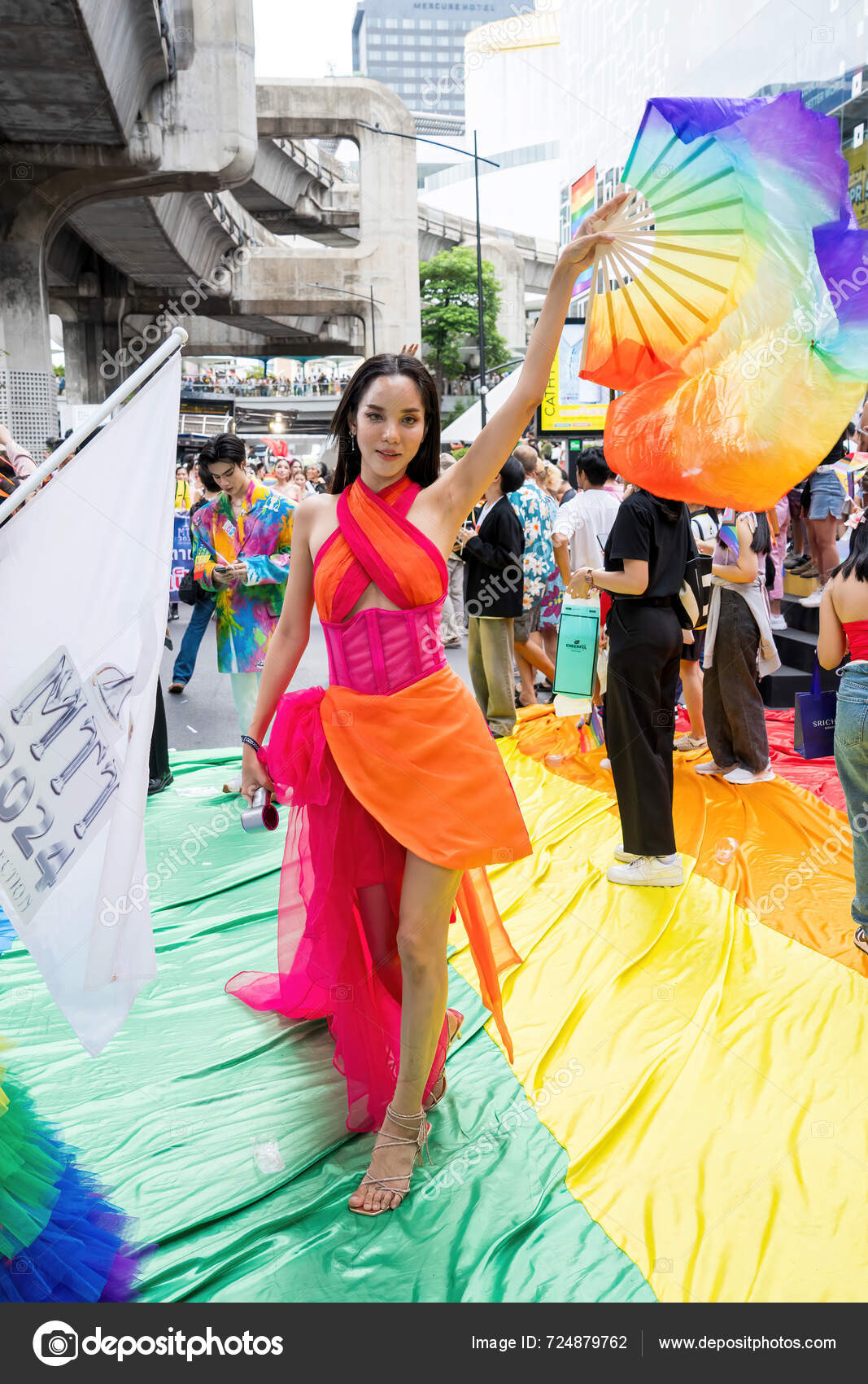 Bangkok Thaïlande Juin 2024 Bangkok Pride Festival 2024 L'action Courte