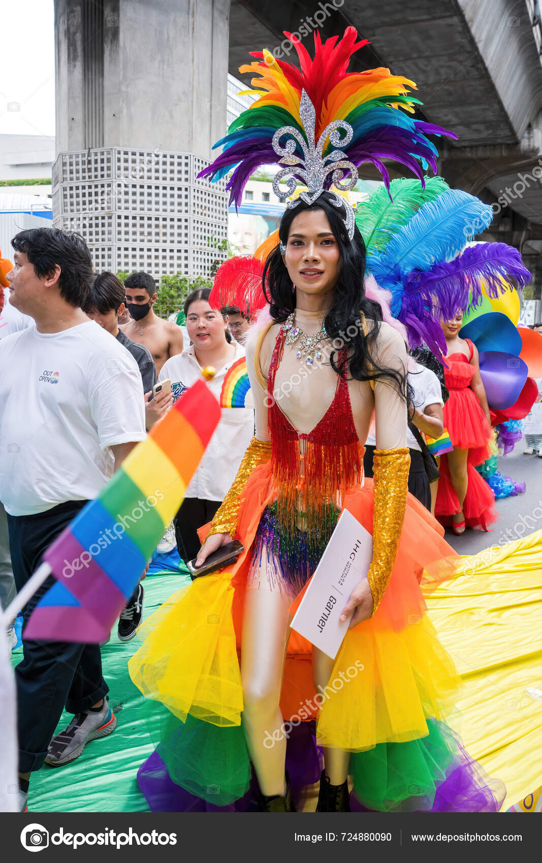 Bangkok Tailândia Jun 2024 Bangkok Pride Festival 2024 Curta Ação