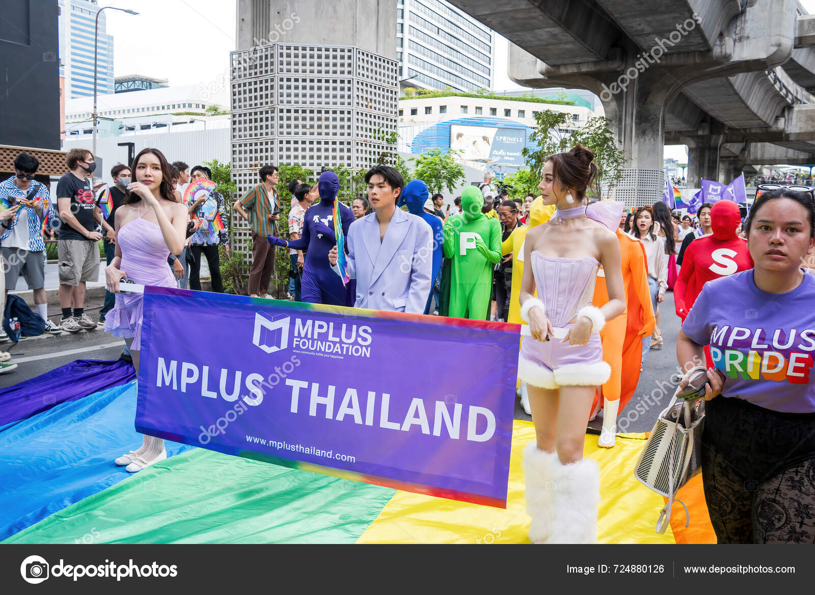 Bangkok Thaïlande Juin 2024 Bangkok Pride Festival 2024 L'action Courte