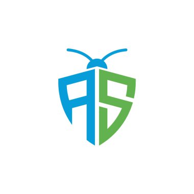 AS Harfleri Haşere Kontrol Logosu