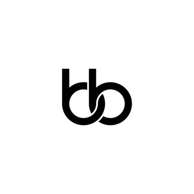 Harfler BB Monogram logo tasarımı