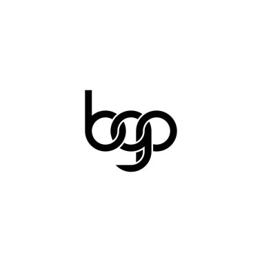 Harfler BGP Monogram logo tasarımı