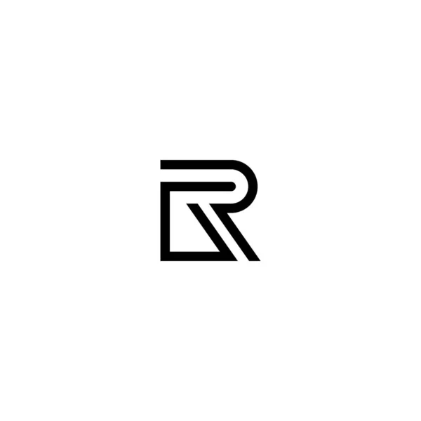 雅致和华丽的字母Rg Gr图标设计矢量 — 图库矢量图片