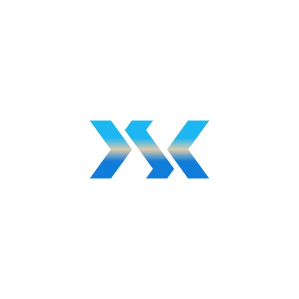Letter Horizon Logo Design Vector — Stock Vector