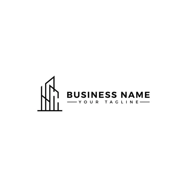 Litery Wektor Projektowania Logo Budynku Bcc — Wektor stockowy