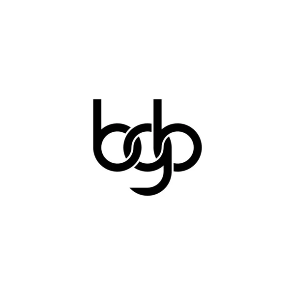 Дизайн Логотипа Bgb Monogram — стоковый вектор