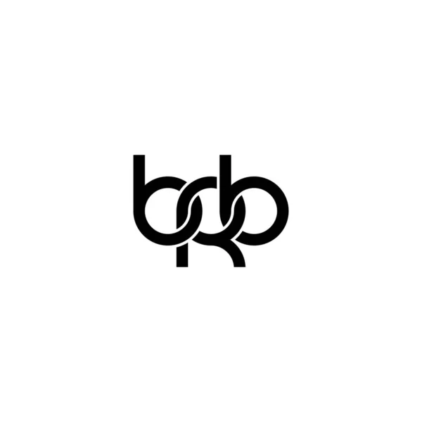 Дизайн Логотипа Brb Monogram — стоковый вектор