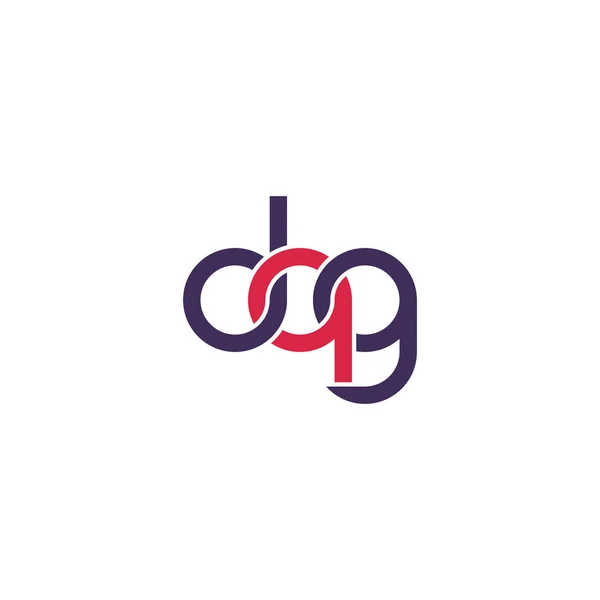 字母Dqg字母组合标识设计 — 图库矢量图片