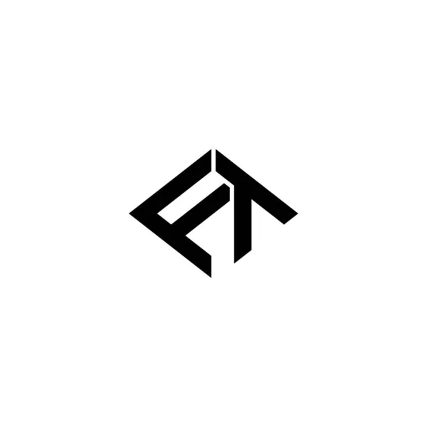 Lettres Monogramme Logo Design Vecteur — Image vectorielle