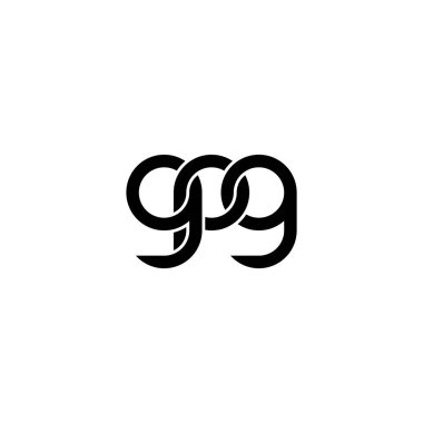 Harfler GPG Monogram logo tasarımı