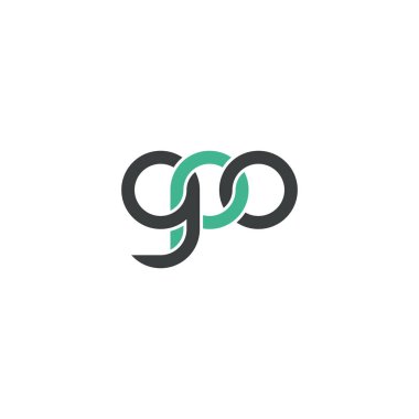 Harfler GPO Monogram logo tasarımı