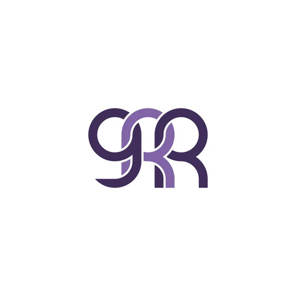 GRR Harfleri Monogram logo tasarımı