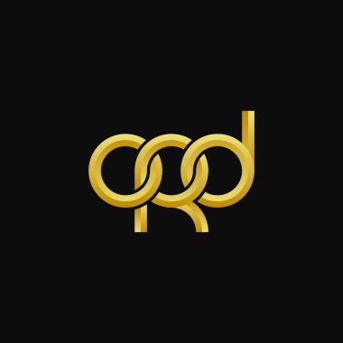 ORD harfleri Monogram logo tasarımı