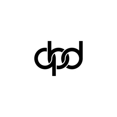 Harfler QBD Monogram logo tasarımı