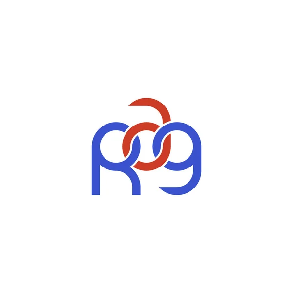 Γράμματα Rag Σχεδιασμός Λογότυπου — Διανυσματικό Αρχείο