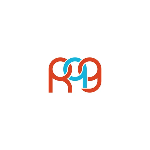 Σχεδιασμός Λογότυπου Rqg Monogram — Διανυσματικό Αρχείο