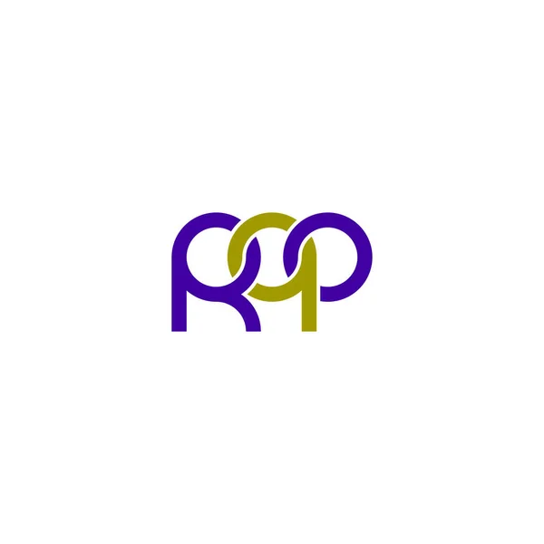Επιστολές Σχεδιασμός Λογότυπου Rqo — Διανυσματικό Αρχείο