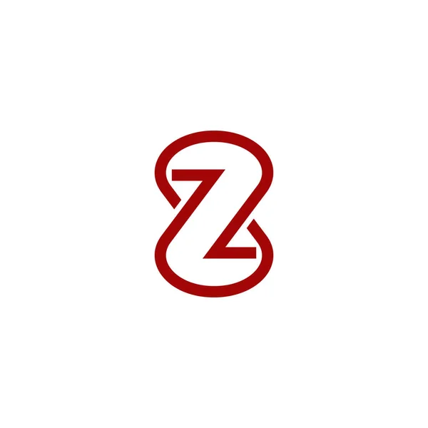 787 877 778 Logo Design One Stroke Line Art Simple — Image vectorielle