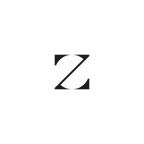 Letters Logo Monogram Minimal Simple Modern — Stock Vector