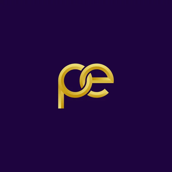 Роскошный Дизайн Логотипа Golden Letters — стоковый вектор