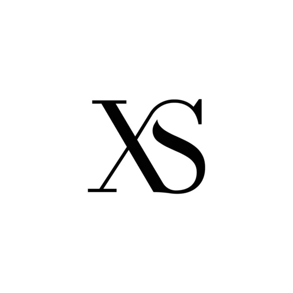 Сучасна Шрифтова Літера Монограма Logo — стоковий вектор