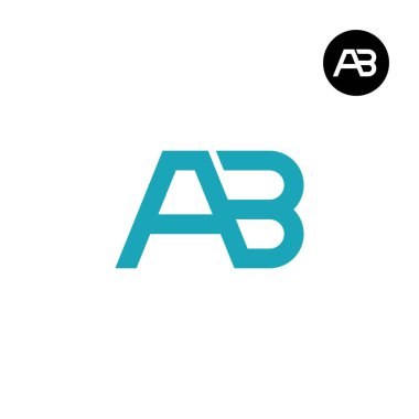 Harf AB Monogram Logo Tasarımı