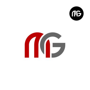 Harf MG Monogram Logo Tasarımı