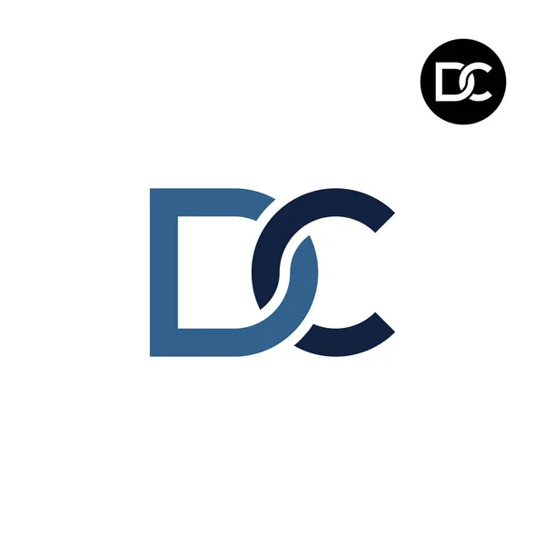 DC Harfi Monogram Logo Tasarımı