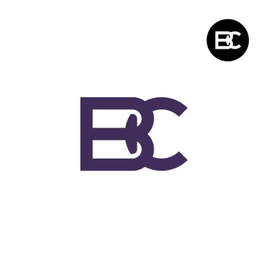 BC Harfi Monogram Logo Tasarımı