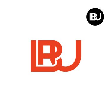 Harf BuP BPU Monogram Logo Tasarımı