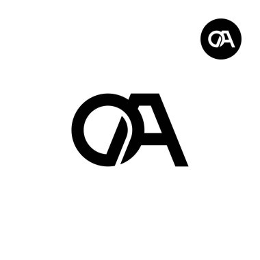Harf OA Monogram Logo Tasarımı