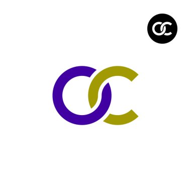 Harf OC Monogram Logo Tasarımı