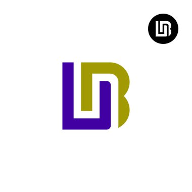 Harf UB Monogram Logo Tasarımı