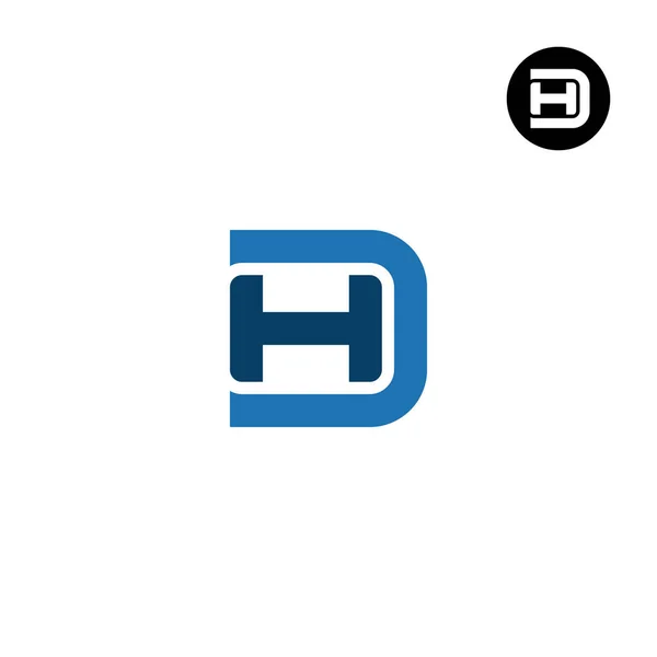 レター Monogram Logo Design Vector — ストックベクタ