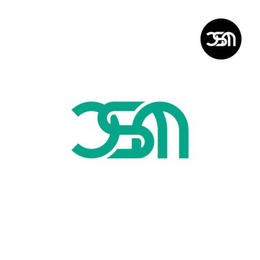 Harf CSM Monogram Logo Tasarımı