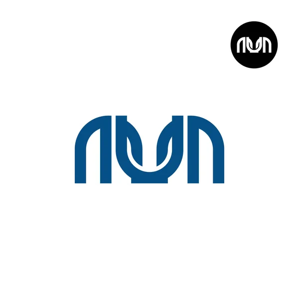 Разработка Логотипа Mum Monogram — стоковый вектор