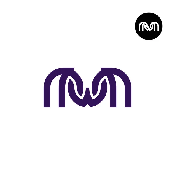 字母Mwm主题图标志设计 — 图库矢量图片