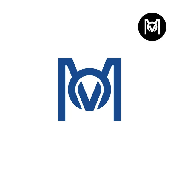 Разработка Логотипа Monogram — стоковый вектор