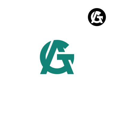 Harf AG GA Monogram Logo Tasarımı