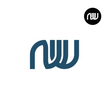 Harf NW Monogram Logo Tasarımı