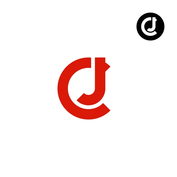 Monogram Logo Design — ストックベクタ