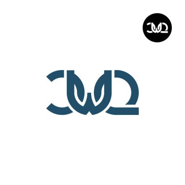 Harf CWQ Monogram Logo Tasarımı